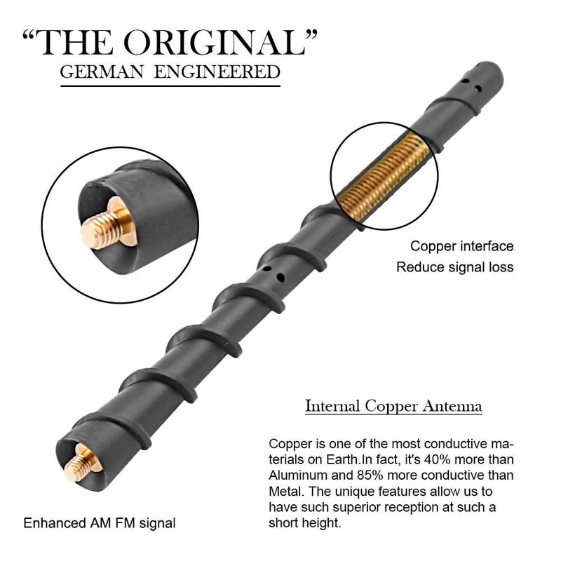 VOFONO Radio Antenna Mast for Toyota RAV4 Prius Matrix Corolla Nissan Rogue Pathfinder Versa Murano Mini Cooper Car Accessories Replacement Antenna - Image 4